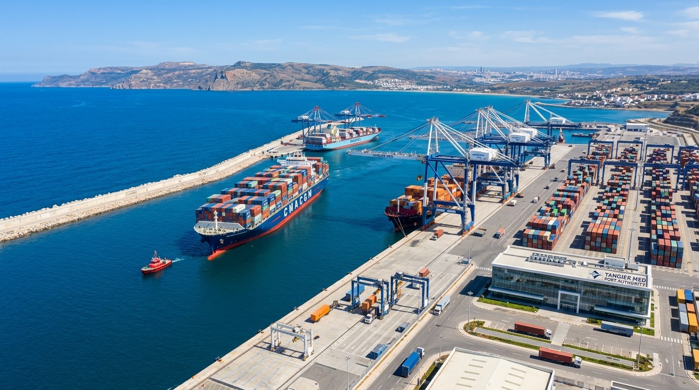 Hub logistique et maritime au Maroc — Import Export ABK Plus