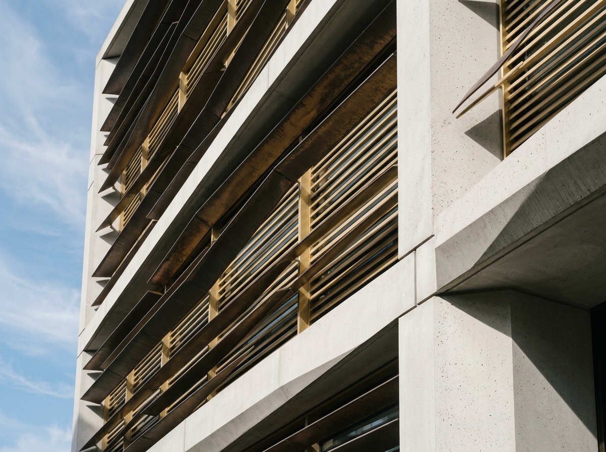 Façade d'immeuble résidentiel contemporain — Promotion immobilière ABK Plus Maroc